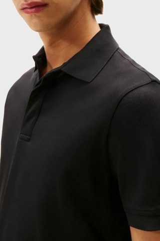 Tommy Hilfiger Erkek Polo Yaka T Shirt Mw0mw41513 Bds Siyah Siyah