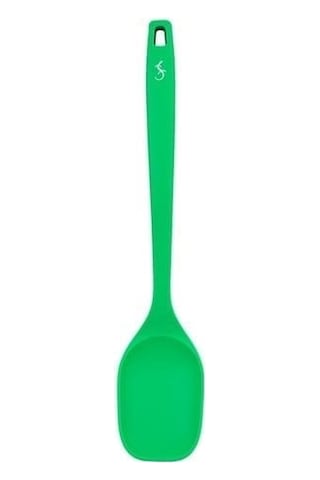Lurch - Platin Silikon Servis Kaşığı 33,5 Cm Yeşil - Yanmaz, Yapışmaz, Bükülmez, Çizmez, Tat Ve Koku Bırakmaz - 240094