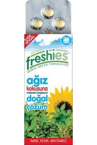 Freshies Doğal Nefes Temizleyici 24 Kapsül