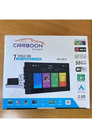 Carboon 4012 7'' Androıd Tofaş Serisi Video Destekli Bluetooth Wifi Usb Oto Teyp