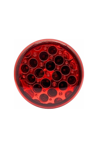 24v Park-stop Lambası Yuvarlak Ledli Temsa/prestıj/cobra Otobüs 122 Mm