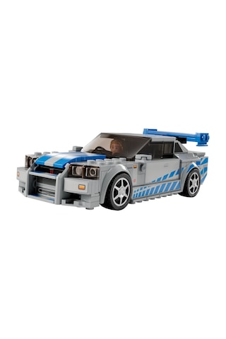 LEGO® Speed Champions Daha Hızlı Daha Öfkeli Nissan Skyline GT-R (R34) 76917 - 9+ Çocuklar için Oyuncak Yapım Seti (319 P)