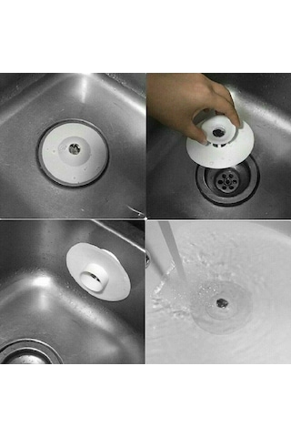 Lavabo Küvet Tıkacı Mutfak Banyo Gider Tıpası Kapağı Tıkaç Süzgeç