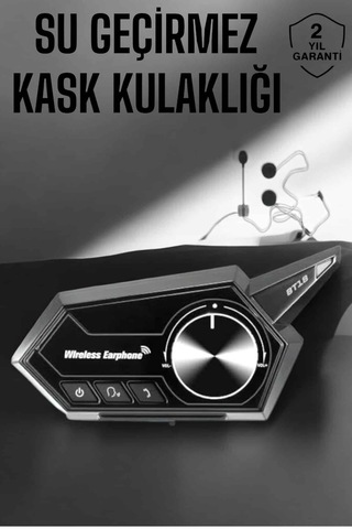Motorcu Kulaklığı Kask Kulaklığı Anc Özelliği Sesli Görüşme Özelliği - Lisinya