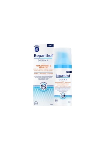 Bepanthol Derma Nemlendirici ve Besleyici Yüz Kremi SPF25 50 ML