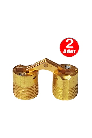 Aletçantam Gizli Masa Menteşesi 14mm Metal Kırma Katlanır Menteşe - 2 Adet