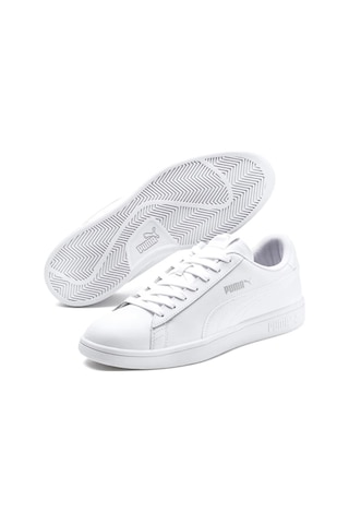Puma Smash V2 Buck White Unisex Sneaker Günlük Spor Ayakkabı Beyaz