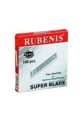 Rubenis Sx-9T Maket Bıçağı Yedeği Dar-10'Lu