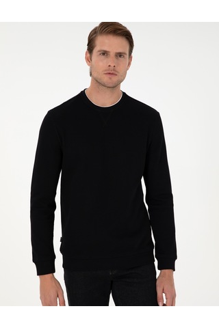 Pierre Cardin Erkek Siyah Sweatshirt 50296485-vr046 Siyah
