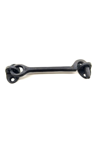 Antika Tarz Dekoratif Pirinç Maymuncuk Çengeli - 13cm, Oksit Antika Tarz Dekoratif Pirinç Maymuncuk Çengeli - 13cm, Oksit