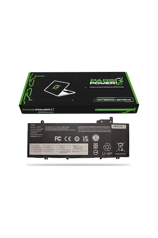 Lenovo Thinkpad T480s 20l7001ntx Batarya - Pil Pars Power