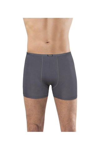 Kit İç Giyim Anıt 1273 Tekli Bambu Ve Likralı Erkek Boxer Antrasit