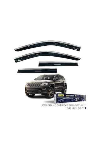 Jeep Grand Cheroke Kromlu Cam Rüzgarlığı Niken 2011-21 Arası Uyumlu