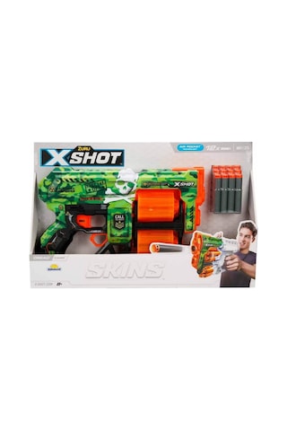 36517 X-shot Skins Dread 12 Mermili Sünger Dart Atan Silah 31 Cm-nessiworldman