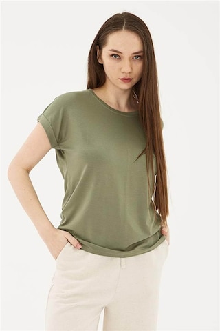 Fashion Friends Kadın T-shirt Haki 24y0194k1 24ye21000011 E2173