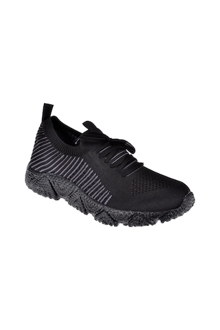 Pullman Triko Hafif Erkek Spor Ayakkabı Sneaker Plm-30504 Siyah Siyah