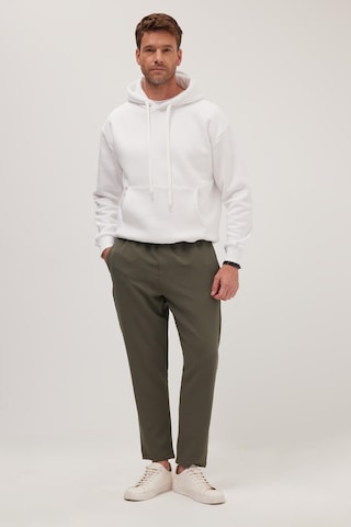 Tudors Erkek Regular Fit Beli Lastikli Bağcıklı Jogger Haki Pantolon Rahat Kesim Yan Cepli-36900 Haki