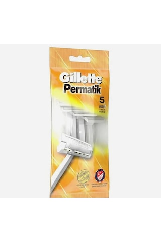 Gillette Permatik Kullan-At Tıraş Bıçağı 5'li