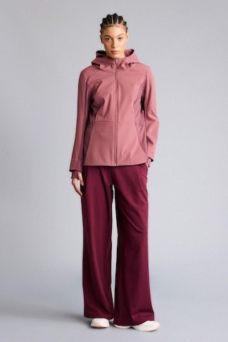 Defacto Su İtici Slım Fıt Kapüşonlu Fermuarlı Softshell Mont G0237ax26spbr252 Bordo-br252