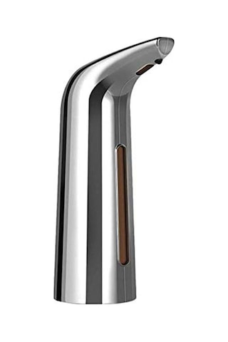 Lemestar Otomatik Endüksiyon Sabun Dispenseri, 400ml Büyük Kapasite, Dokunmadan Sağlıklı, Ipx6 Su Geçirmez, Hızlı Tepki, Abs+pc Plakalı, Pil İle Çalışır Pil Dahil Değil Gümüş