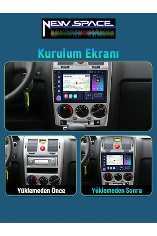 Hyundai Getz Android Uyumlu 2gb Ram 32gb Rom Carplay Navigasyn Multimedya