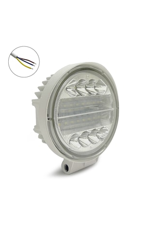 Off Road Yuvarlak Sis Farı Sis Lambası Çalışma Lambası Projektör Marina Tekne Lambası