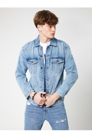 Regular Fit Erkek Ceket Mavi