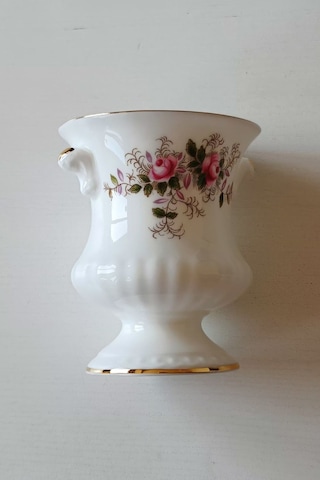 Nurantik Lavender Rose Antika Vazo 9 Cm Pembe