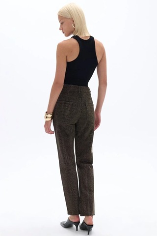 N25kd18123 Nocturne Jean Pantolon Siyah-gold Siyah