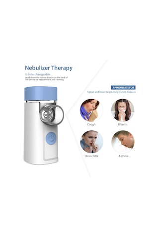 Feellife Pro Nebulizator El Tipi Mini Mobil Şarjlı Sessiz Mesh