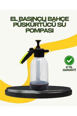 Manuel Basınçlı Köpük Püskürtücü Ayarlanabilir Nozullu 2 Litre Araba Yıkama Standart