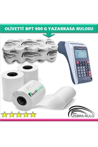 500 Adet Olivetti Pbt 900 Pos Rulosu