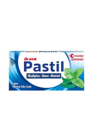 Ülker Pastil Okaliptus Nane Mentol 12 x 22.4 G
