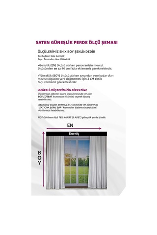 Donatti Krem Saten Güneşlik Düz Dikiş Krem Rengi