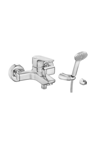 Eca Niobe 482 Banyo Bataryası + Eca Spil Mafsallı Duş Seti Set 2'li Krom