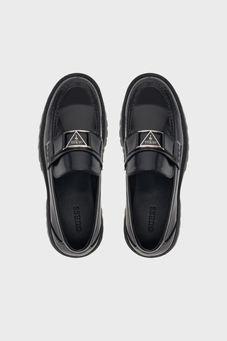 Guess Gorizia 4g Logolu Loafer Ayakkabı Fmfgorlea14 Erkek Ayakkabı Fmfgor Lea14 Black Siyah