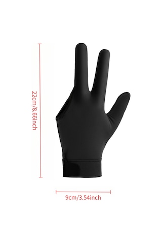 Youtek Sol El Uzun Parmaklı Siyah-gri Eldiven: Yüksek Esnek Kumaş, Basınçlı Tasarım, Oyun Sporu İçin Destek Ve Yorgunluk Azaltma