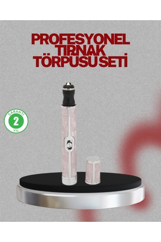 Hubrendy Tekno Taşınabilir Elektrikli Tırnak Törpüsü 500 Mah Usb Şarjlı Manikür Cihazı