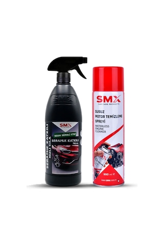 Susuz Motor Temizleme Spreyi Seramik Cila Hızlı Cila Pratik Cila Muhteşem 2'li