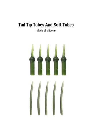 Konesam 25 Adet Sahte Balık Tüpü, Güvenlik Çivi, Boncuk, Döndürücü Ve Yumuşak Tüp Seti - Sahte Balık Rigleri İçin Gerekli Oltı Aksesuarları