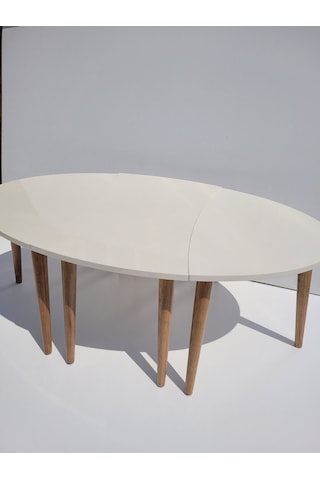 Akset Orta Sehpa Zigon Krem Yapboz