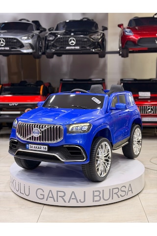 Volvo Akülü Araba 0-6 Yaş Özel Plaka Hediyeli Lacivert