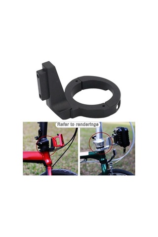 Trendooze Homyl Bisiklet Şişe Kafesi K3/412/k3 Adaptörü Siyah Montajı Siyah