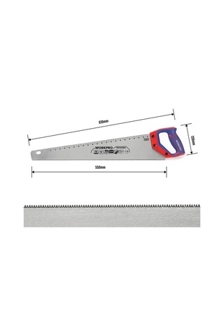 Workpro Wp215012 550mm Sk5 11 Tpı Ağır Hizmet Tipi El Testeresi Fr Wp215012
