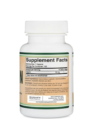 Apigenin Supplement 50 Mg 120 Kapsül