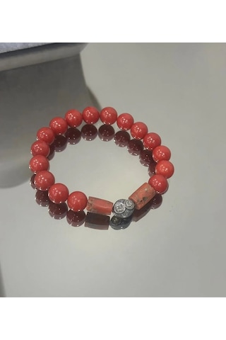 Mercan Elmas Bileklik 189