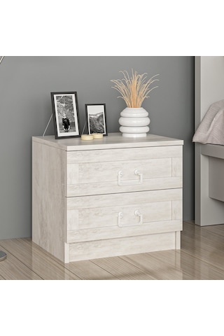 Kale Komodin Eskitme Beyaz