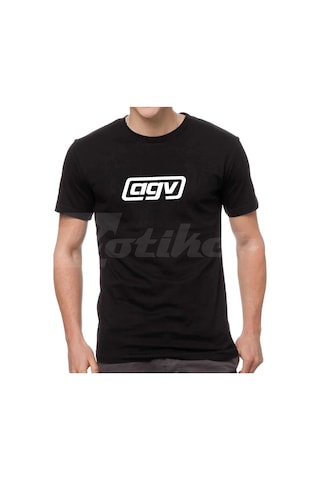 Agv Kask Tasarım Motorcu Tişörtü Beyaz