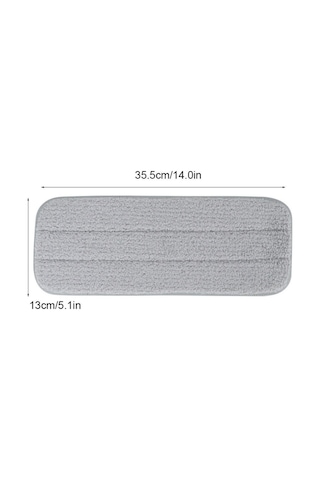 Srfn Ticaret Xiaomi Deerma Uyumlu 360 Derece Dönen Su Püskürtmeli Sprey Paspas Mop Temizleme Bezi