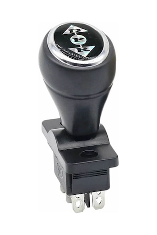 Joystick Kcd4 Anahtar Latch Siyah İleri Geri Vites Kolu 16a 250v Akülü Çocuk Arabası Elektrikli Araç